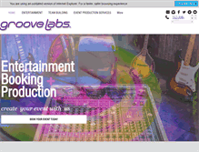 Tablet Screenshot of groovelabs.net